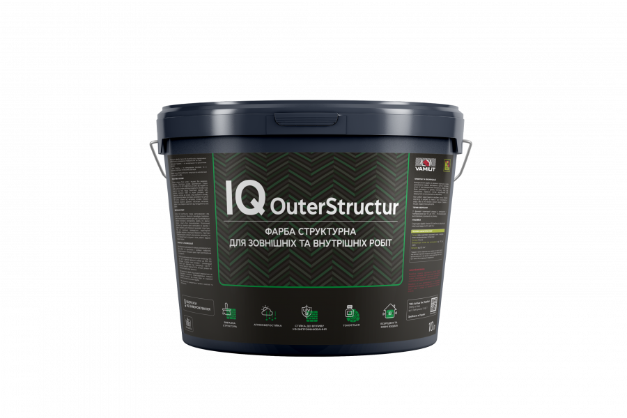 Фарба фасадна структурна VAMIUT IQ OuterStructur